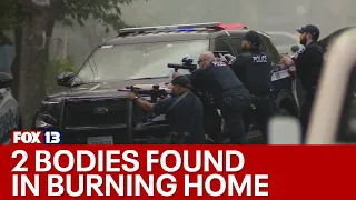 Police: 2 bodies found inside burning Seattle home after man tries to stab SWAT officers | FOX 13 Se