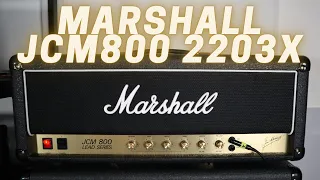 Marshall JCM800 2203X | The Amplifier of Amplifiers.