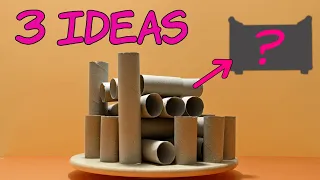 3 Ideas 📦Cardboard Craft ♻️ Recycling - Don't Throw Away Old Cardboard!