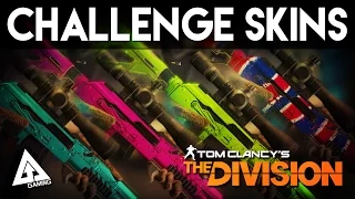 The Division All Challenge Mode Weapon Skins