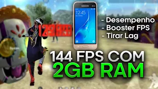 🔥2 GB RAM A 144 FPS NO FREE FIRE!!! DESSA VEZ VAI RODAR LISO NO ULTRA!!🔥