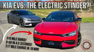 The 2022 Kia EV6 GT-Line Is A Sporty Electric Stinger-Like Crossover