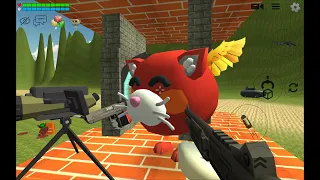 Chicken Gun 🐓 3-я часть "Неуязвимые" 😲👉😨🦴🦸🏻💪🏻💪🏻💪🏻👀