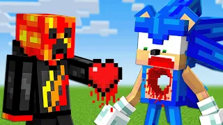 Minecraft But I Take SUPERHERO Hearts