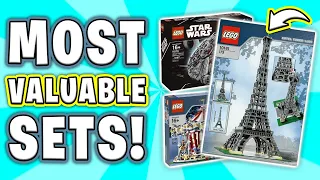 THE 10 MOST VALUABLE LEGO SETS EVER RELEASED!