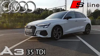 2020 Audi A3 Sportback 35 TDI S-line (150 PS) - POV Review, Fahrbericht, Was ist neu?