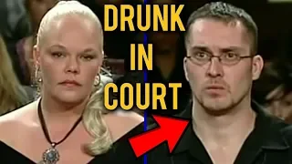 Judge Joe Brown: Boyfriend DRUNK in Court 4th DWI