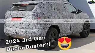 Dacia Duster 3 2024 | Spy Photos Road Testing