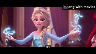 Learn English/Movies with English subtitles-Ralph breaks the Internet-Disney Princesses scene