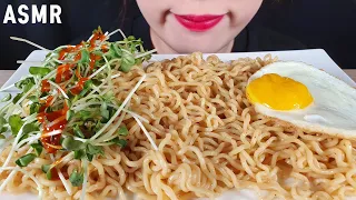 Indomie Mi Goreng Noodles ASMR 미고랭 라면 Eating Sounds Mukbang No Talking