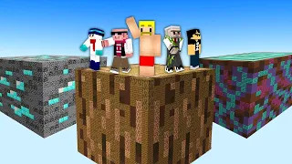 【Minecraft】Survive in a world full of gigantic blocks!