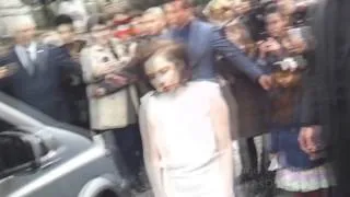 Lady Gaga leaving hotel in London for the last time