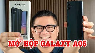 Mở hộp Galaxy A05 128GB SIÊU RẺ hơn 3 triệu của Samsung nhưng cắt giảm quá nhiều