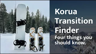 Korua Transition Finder Review: Four things you should know.