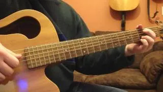 Allentown by Billy Joel on a Baritone Guiltar