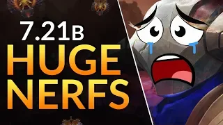 5 BIGGEST NERFS and BUFFS in Patch 7.21b - Sven DELETED | Dota 2 Guide