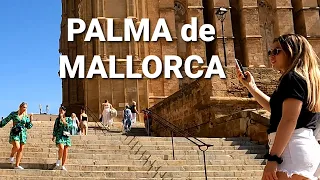 🇪🇦PALMA de MALLORCA | One of the MOST BEAUTIFUL cities from EUROPE | Spain | April 2024 4K