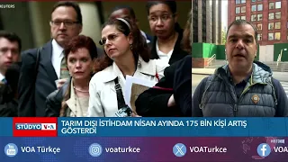 Tarım dışı istihdam Nisan ayında artış gösterdi