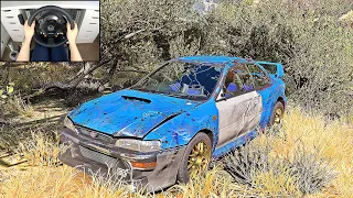 Rebuilding Subaru Impreza 22B STI - Forza Horizon 5 (Steering Wheel + Shifter) Gameplay