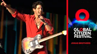 Jonas Brothers Perform 'Leave Before You Love Me' | Global Citizen Festival: NYC