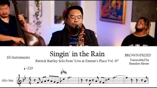 Patrick Bartley Solo Transcription | "Singin' in the Rain" | Live From Emmet's Place Vol. 97