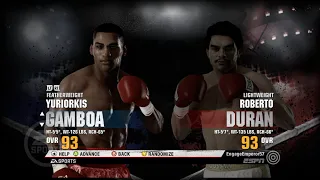 Yuriorkis Gamboa Vs Roberto Duran