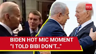 Biden's Hot Mic Leads To Big Leak On Israel Hamas War, Real Side Of Netanyahu Revealed | Watch