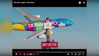 Emirates | we did it again ad