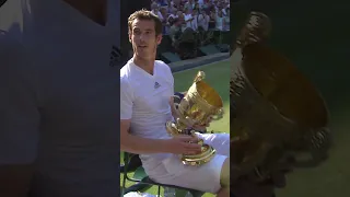 Oops! Andy Murray Drops Trophy After Winning Wimbledon 😅