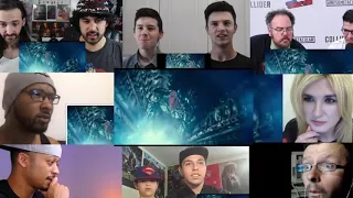 JUSTICE LEAGUE - Official Heroes Trailer BEST REACTION MASHUP!