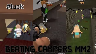 MM2 Beating Campers Tiktok Compilation #2