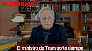 ¡El ministro de Transportes derrapa!