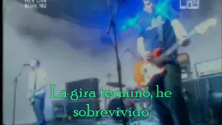 Blink 182 - Adams Song (subtitulada en español)