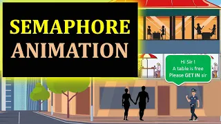 Semaphore Animation | Operating System Concept Made Simple