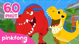 Khủng Long Con và  Khủng long lớn | Cá Mập Con Baby Shark | Pinkfong! Nhạc thiếu nhi