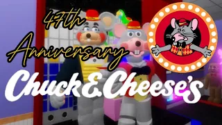 Chuck E. Cheese 47th Anniversary Roblox Short Special