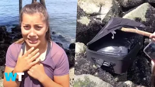 TikTok Teens Find a Suitcase of HUMAN Remains Through Randonautica App