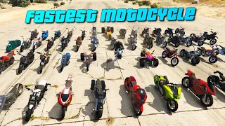 GTA V Online which is the fastest bike in 2021 | Top Speed