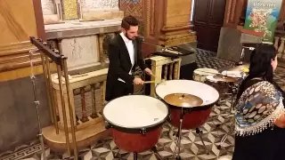 Cerimônia de casamento marcha Nupcial e odisséia  com Campanas / Timpano /Percussão