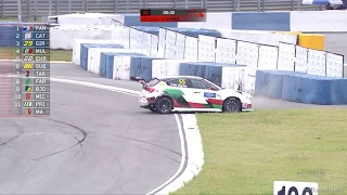 FIA WTCR Ningbo 2019 Qualifying2 Q2 Ma Girolami Collision