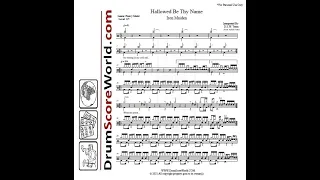 Drum Score - Iron Maiden - Hallowed Be Thy Name (preview)