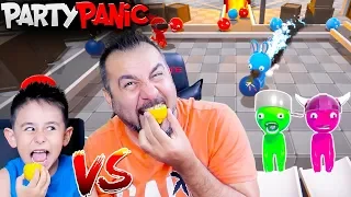 LİMON YEME CEZALI PARTY PANIC OYNUYORUZ! | EGEMEN KAAN İLE PARTY PANIC OYNUYORUZ!