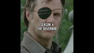 My favorite The Walking Dead characters for each season