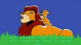 The Lion King - Mufasa and Simba's Talk Under The Stars (Animation)