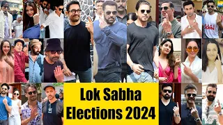 SRK,Salman,Aamir,Ranbir,Aishwarya,Big B,Akshay,Janhvi,Kiara,Hrithik,Shraddha | Lok Sabha Election 24