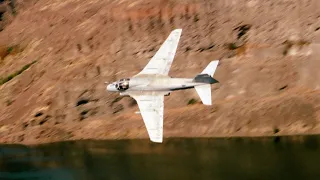 A-6E Intruder low-level flying from the 90s