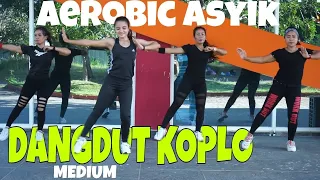 Senam aerobik dangdut koplo gampang tapi keren musiknya pas