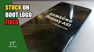 Samsung Galaxy A51 Stuck on Boot Logo Fixed Tutorial | Tech Tomer