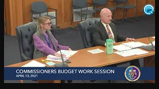 QAC Commissioners Budget Workshop | April 13, 2021