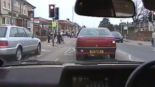 Driving through Ipswich heading north . 1999